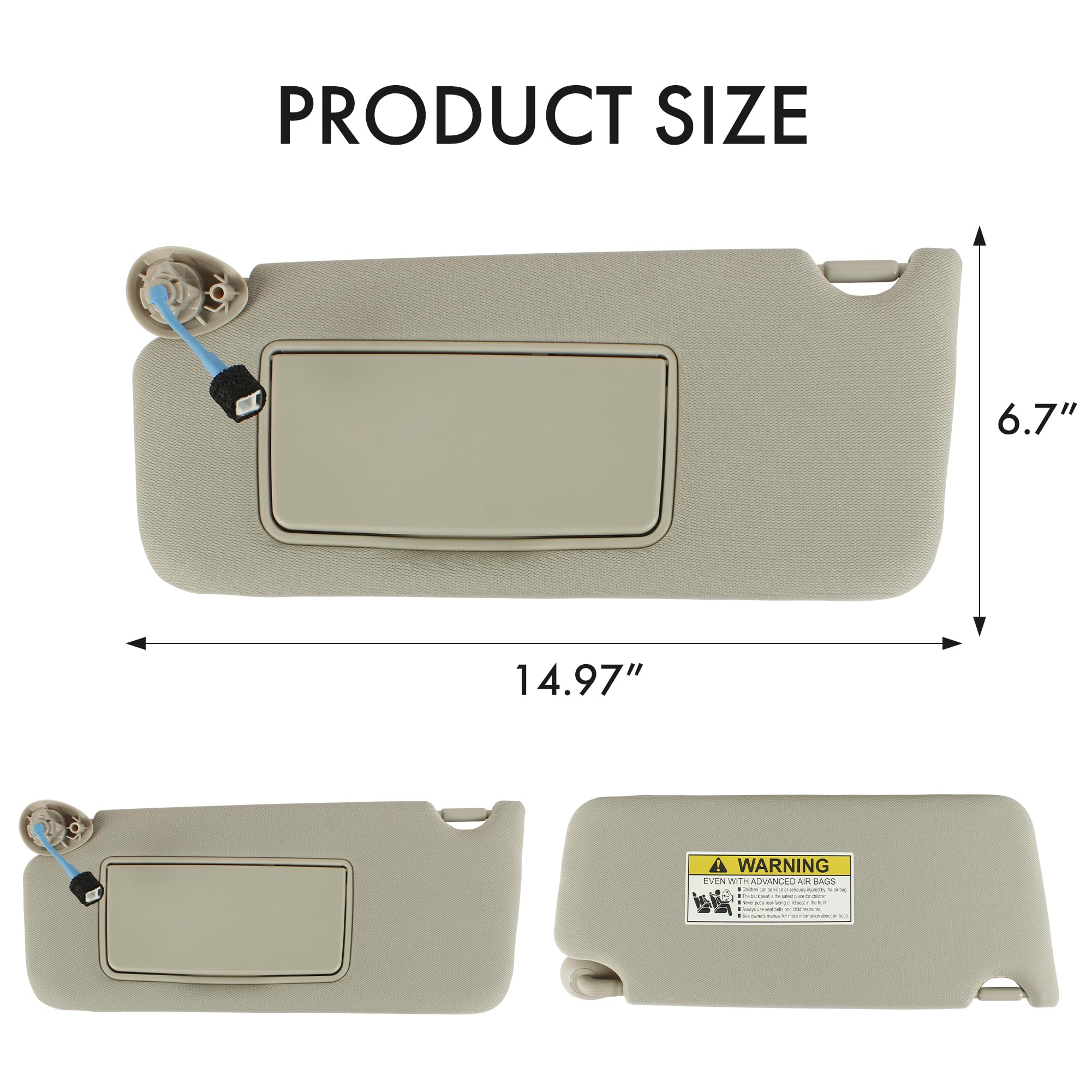 Amazon.com: PEVAST Sun Visor Compatible with 2023-2024 HR-V / 2018